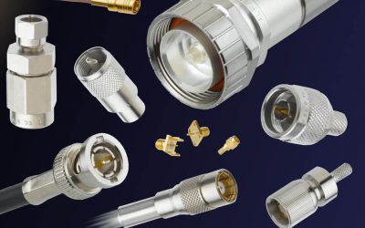 Conectores coaxiales SMA, SMB y SMC