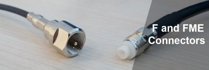 F and FME connectors